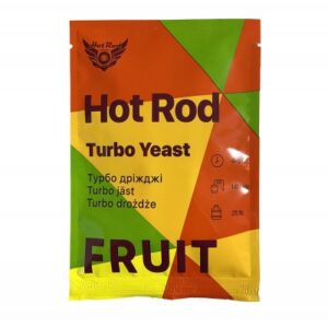 .Спиртові турбо дріжджі Hot Rod Fruit на 25 л (60 г) для фруктових браг