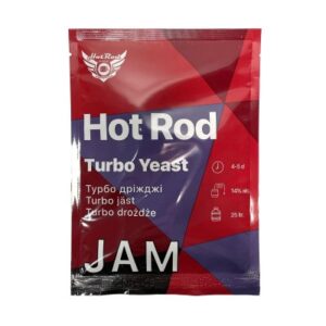 .Спиртові турбо дріжджі Hot Rod Jam на 25 л (69 г) для фруктових браг